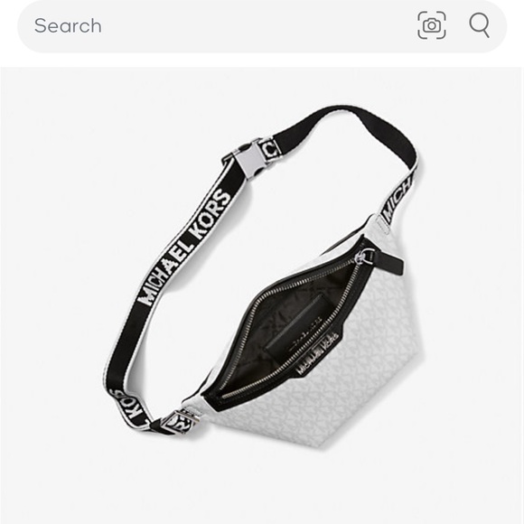 Michael Kors mini Cooper belt bag in white - Picture 1 of 1